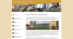 Desktop Screenshot of ferienwohnung-lampe.de